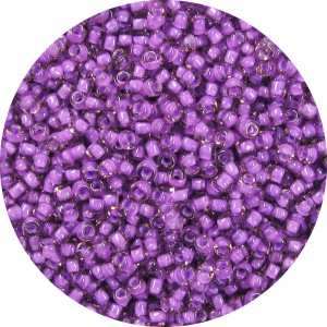 11-0 Two Tone Lined Amethyst Purple-Lavender Japanese Seed Bead