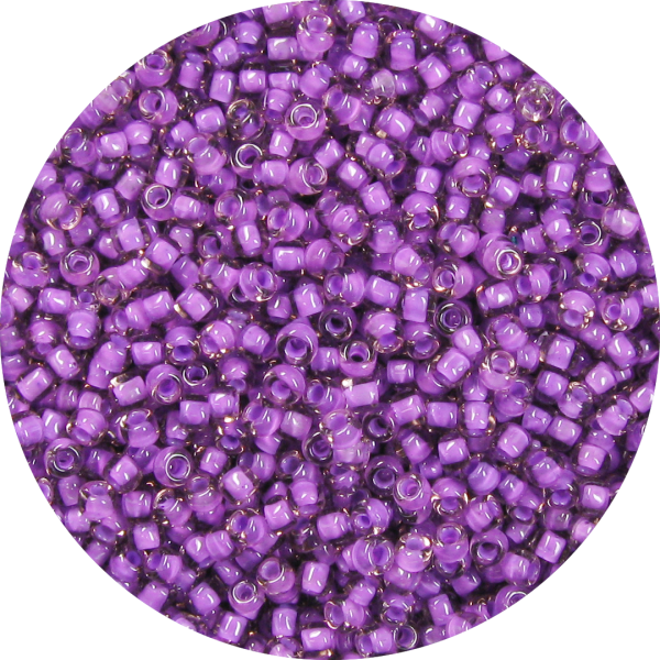 11-0 Two Tone Lined Amethyst Purple-Lavender Japanese Seed Bead