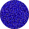 11/0 Frosted Silver Lined Cobalt Blue Japanese Seed Bead F20