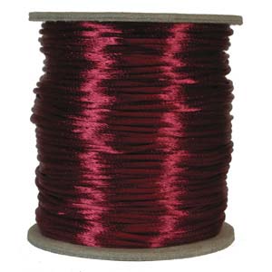 5 Yds,wine Cord,beading Cord,rattail Cord,rat Tail Cord,cola De