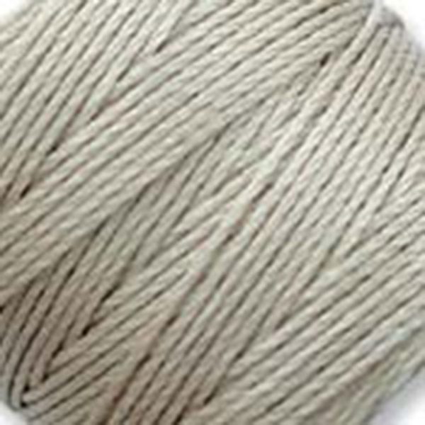 77 yard spool of S-Lon Micro Macrame/Kumihimo Cord, Light Grey