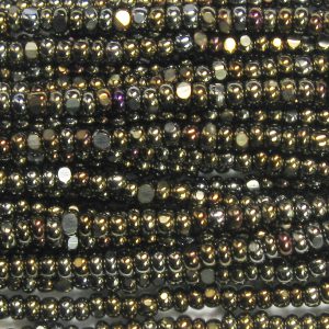 11/0 Czech Charlotte/True Cut Seed Bead, Brown Iris