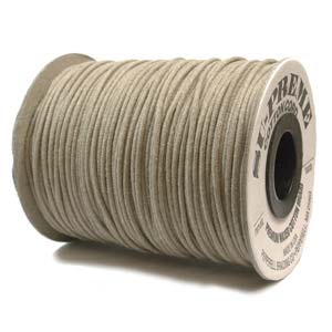 2 mm Su-Preme Waxed Cotton Imitation Leather Cord, Beige
