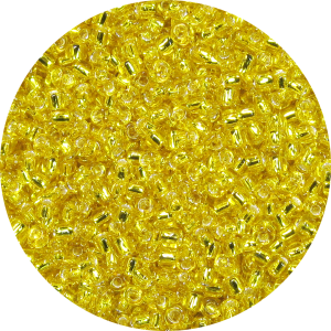 11-0 Silver Lined Yellow Japanese Seed Bead