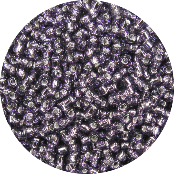 11-0 Silver Lined Violet Purple Japanese Seed Bead