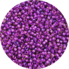 11/0 Two Tone Lined Iridescent Light Amethyst-Purple Japanese Seed Bead 384