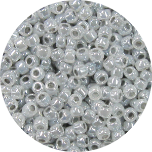 15/0 Ceylon Gray Japanese Seed Bead 526