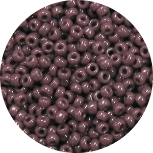 15/0 Opaque Dark Purple Japanese Seed Bead 410B