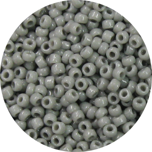 15/0 Opaque Gray Japanese Seed Bead 416