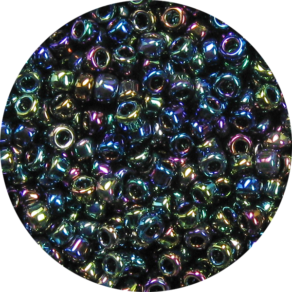 15/0 Japanese Iridescent and Iris Seed Beads