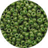 15/0 Japanese Seed Bead Opaque Luster Olive Green 431I