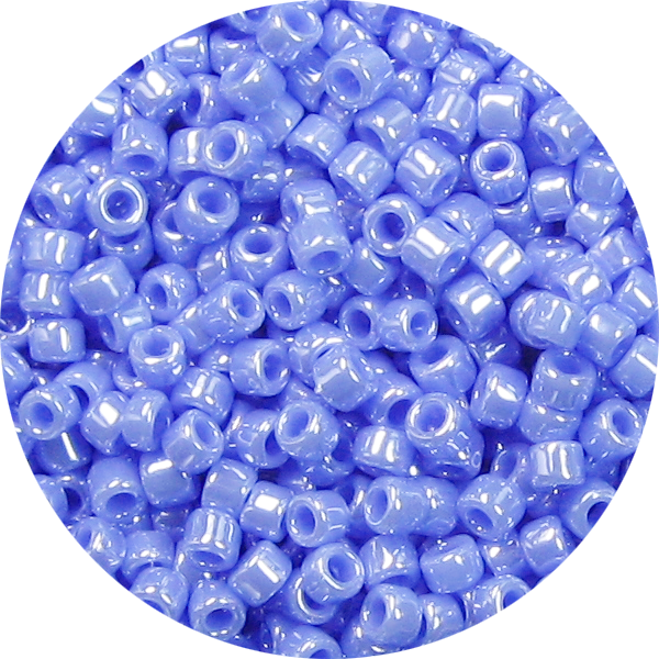 15/0 Japanese Seed Bead Opaque Luster Light Sapphire Blue 430D