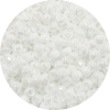 15/0 Japanese Seed Bead Opaque Luster White 420