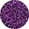 15/0 Japanese Seed Bead Silver Lined Bright Violet *Dyed 26
