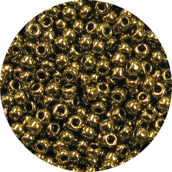 15/0 Japanese Seed Bead Metallic Bronze 457