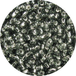 15/0 Japanese Seed Bead Silver Lined Grey 21