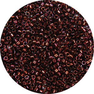 DB0012 - 11/0 Miyuki Delica Beads, Metallic Dark Copper
