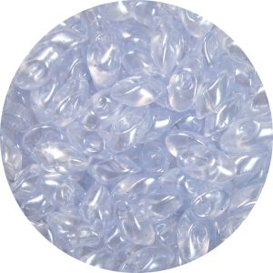 4X7mm Miyuki Magatama Transparent Powder Blue Tint Luster