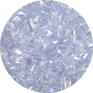 4X7mm Miyuki Magatama Transparent Powder Blue Tint Luster