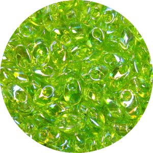 4X7mm Miyuki Magatama Beads Olivine AB