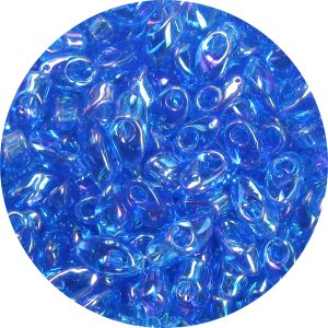 4X7mm Miyuki Magatama Beads Sapphire Blue AB
