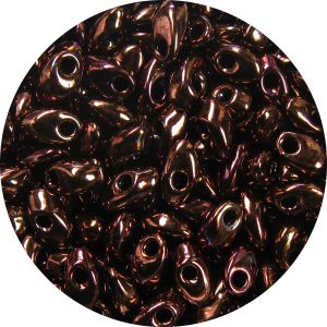4X7mm Miyuki Magatama Beads Metallic Dark Copper 457C