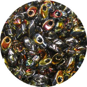 4X7mm Miyuki Magatama Beads Crystal Vitrail 4551