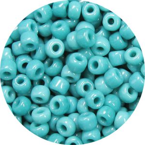 3/0 Japanese Seed Bead Opaque Turquoise Green 412D