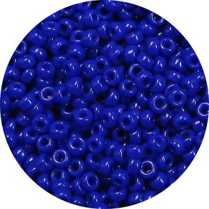 3/0 Japanese Seed Bead Opaque Royal Blue 414