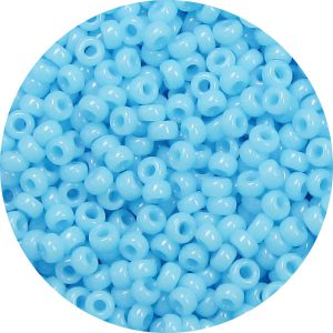 3/0 Japanese Seed Bead Opaque Turquoise Blue 413