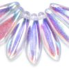 5x16mm Dagger Beads, Alexandrite AB