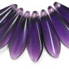 5x16mm Dagger Beads, Tanzanite