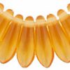 3x11mm Small Dagger Beads, Topaz