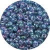 3.4mm  Miyuki Drops Gold Luster Sapphire AB 319C