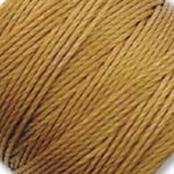 77 yard spool of S-Lon Micro Macrame/Kumihimo Cord, Gold