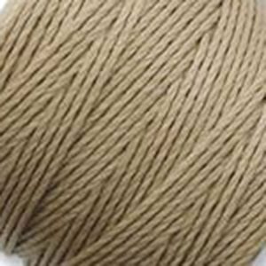 77 yard spool of S-Lon Micro Macrame/Kumihimo Cord, Light Brown