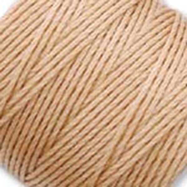 77 yard spool of S-Lon Micro Macrame/Kumihimo Cord, Light Copper