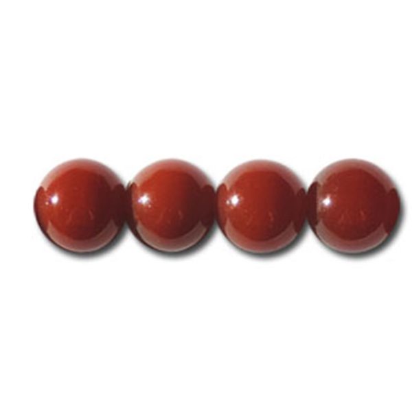 6mm Semi-Precious Carnelian, 16" strand