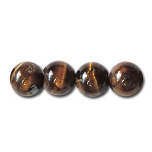 6mm Semi-Precious Tiger Eye, 16" strand