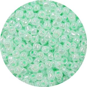 8/0 Japanese Seed Bead, Ceylon Minty Light Green*