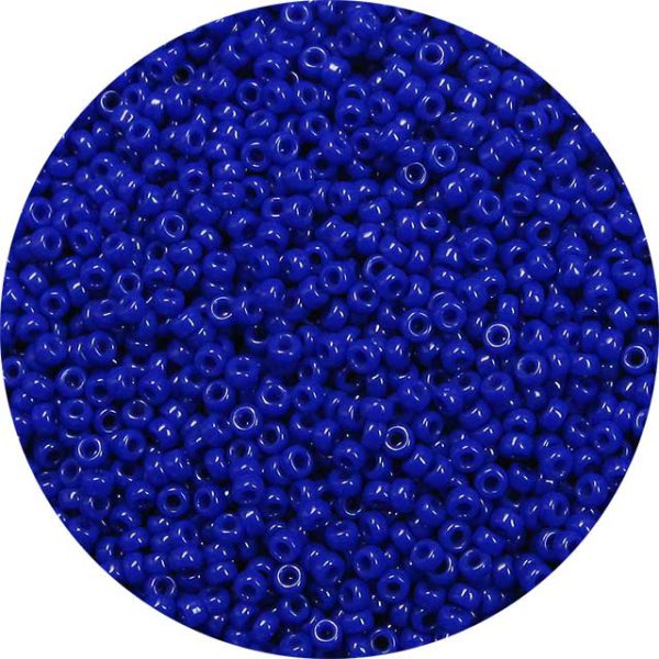 8/0 Japanese Seed Bead, Opaque Navy Blue