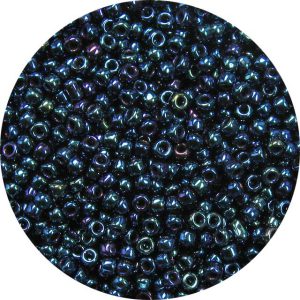 8/0 Japanese Seed Bead, Blue Iris