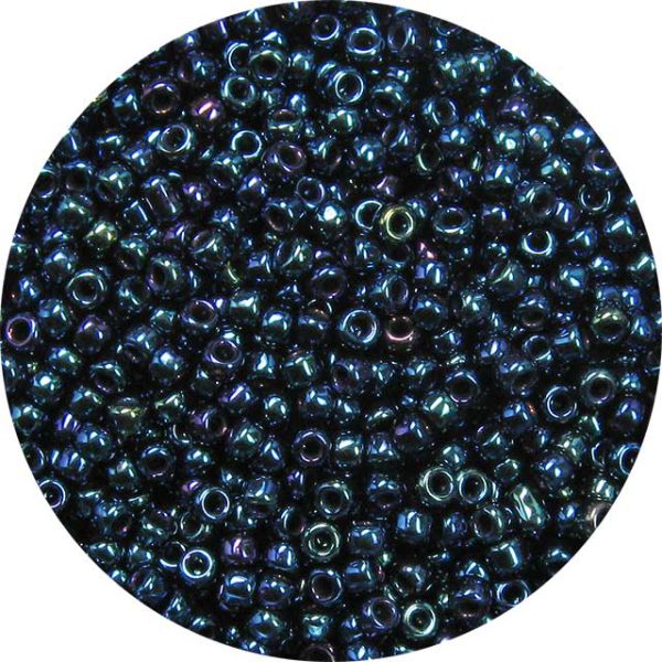 8/0 Japanese Seed Bead, Blue Iris