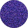 8/0 Japanese Seed Bead, Metallic Royal Purple AB