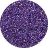 8/0 Japanese Seed Bead, Shimmer Lined Luster Royal Purple AB
