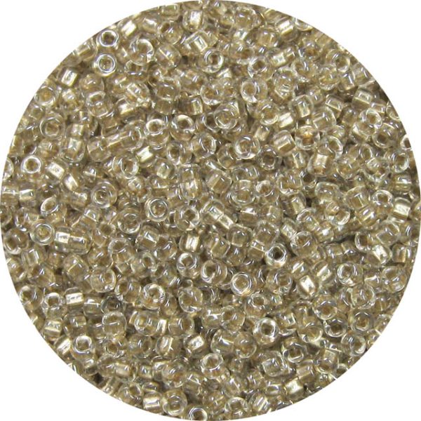 8/0 Japanese Seed Bead, Shimmer Lined Luster Sand