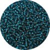 8/0 Japanese Seed Bead, Silver Lined Rich Emerald Green