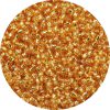 8/0 Japanese Seed Bead, Silver Lined Topaz