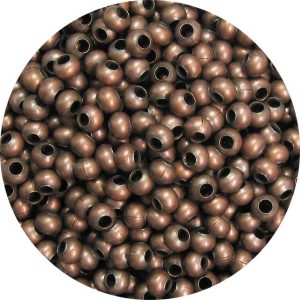 8/0 Seed Bead, Genuine Metal, Antique Copper