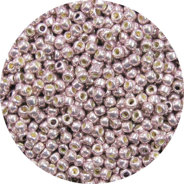 Japanese Seed Bead, PermaFinish Metallic Lilac